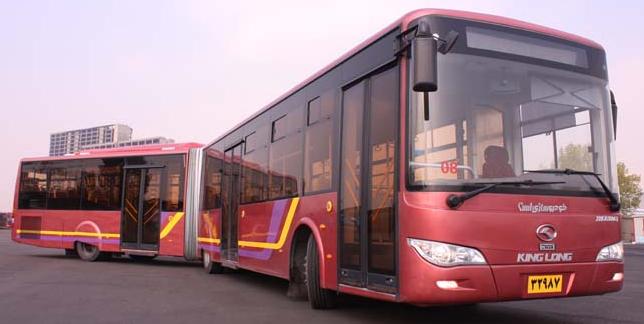 اتوبوس شهری BRT مدلXMQ6180G1